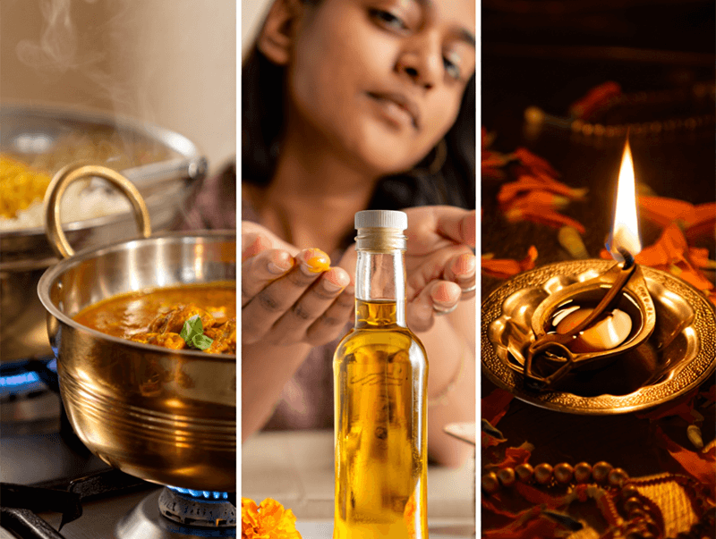 3-in-1 Magic: Cooking, Skincare & Puja Uses of Sesame Oil