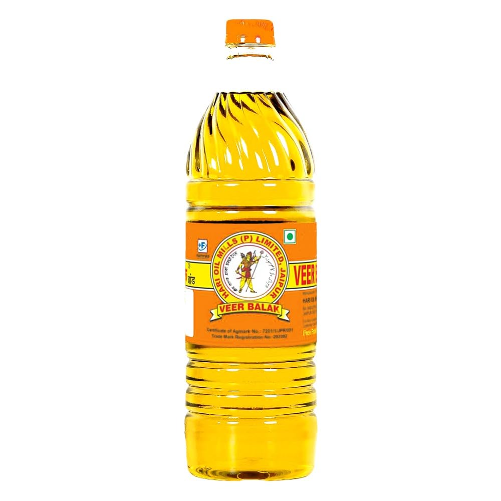 VEER BALAK Premium Kachi Ghani Sesame/Til Oil - 500 ML